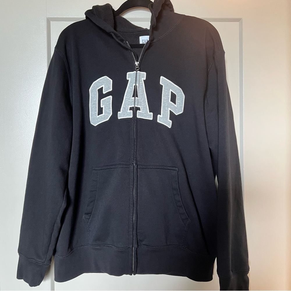 GAP Charcoal Full-Zip Hoodie